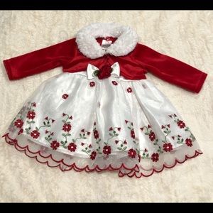 Christmas Dress with jacket